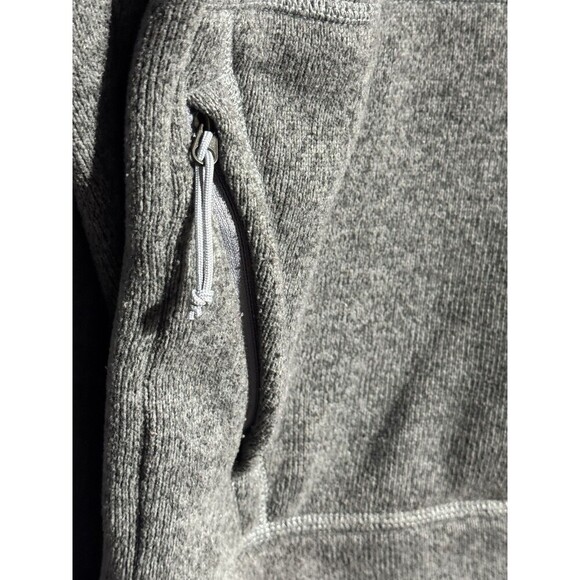 The North Face Canyonlands Fleece Sweater Jacket Mens SIZE LARGE Grey Full Zip - Picture 7 of 9